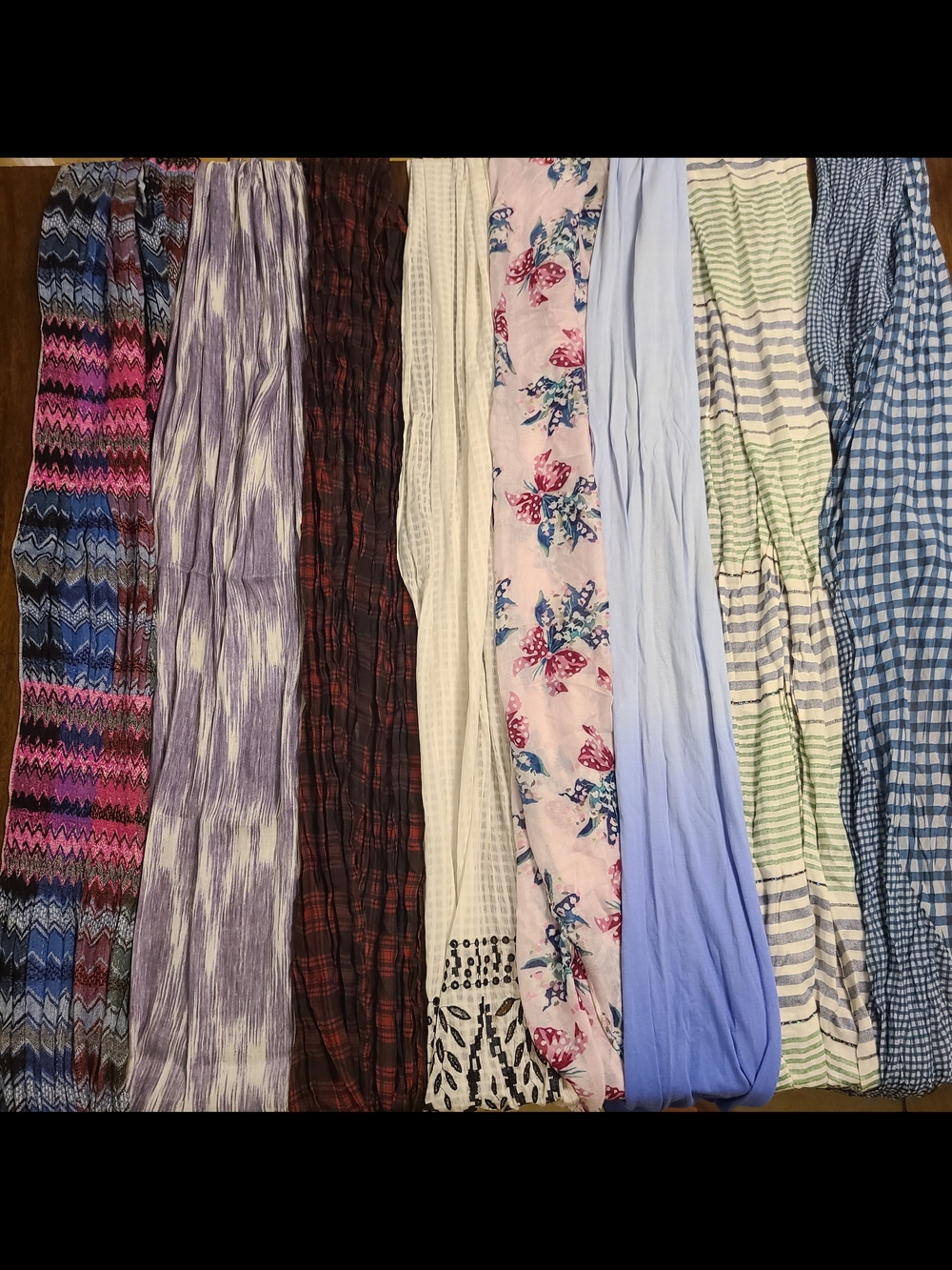 Scarf Bundle Of 8